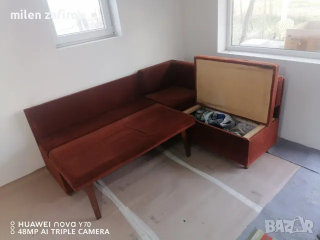 кухненски диван с ракли функция сън, снимка 7 - Дивани и мека мебел - 49363402