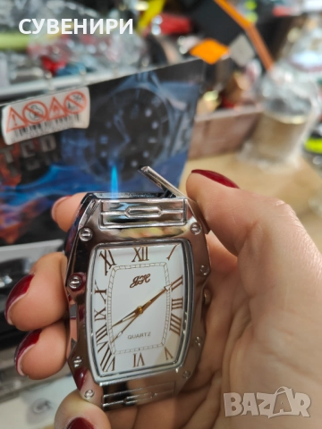 Газова запалка с вграден кварцов часовник , снимка 9 - Запалки - 52440734