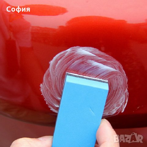 Паста за полиране, пастиране и премахване на драскотини на фарове, стопове и по боята на автомобила, снимка 8 - Аксесоари и консумативи - 31384359