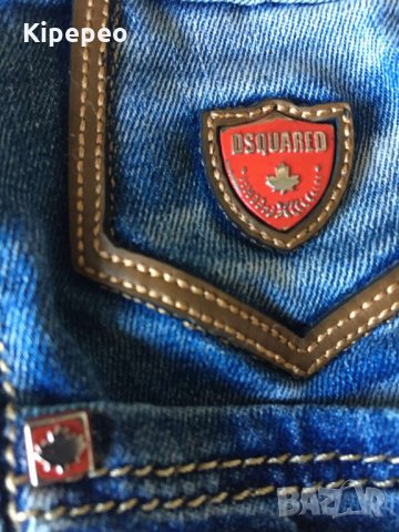 DSQUARED2 слим дънки, снимка 4 - Дънки - 30817744