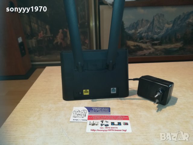 Huawei b-310s-22-рутер за сим карта с 2 антени+адаптер, снимка 11 - Рутери - 30218507