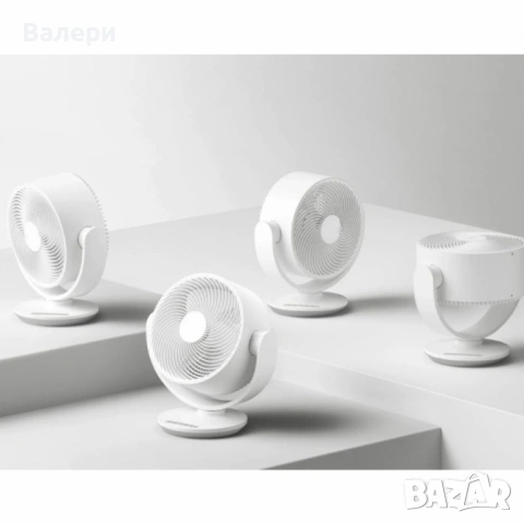 Настолен вентилатор Diplomat DFX-636, 8", 50W, 3D циркулация, 3 скорости, механично управление, снимка 3 - Вентилатори - 53219494