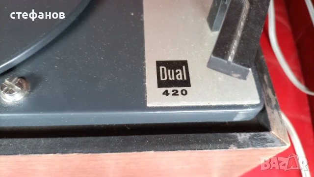 Грамофон DUAL CS 420, снимка 5 - Грамофони - 51068505