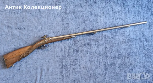 Пушка двуцевна, М1870, Франция, снимка 6 - Антикварни и старинни предмети - 55993193