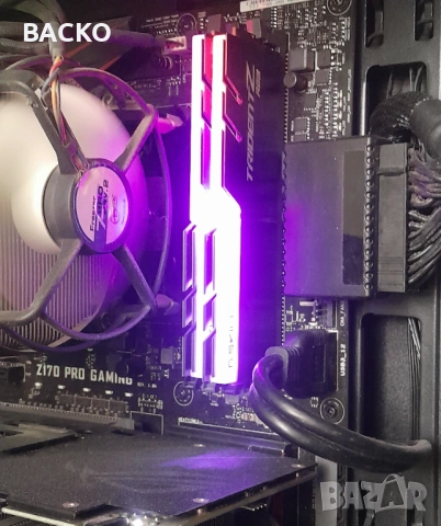 Рам памет G.SKIL TRIDENTZ RGB DDR4  16Gb (2x8Gb) 3200MHz, снимка 5 - RAM памет - 54005213