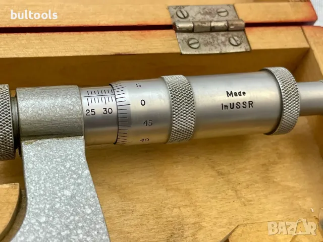 Микрометър-зъбомер 25-50мм., снимка 2 - Други инструменти - 48088778