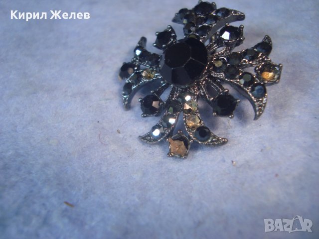 КРАСИВ СТИЛЕН СРЕБРИСТ ФЛОРАЛЕН МОДЕН АРТ МЕДАЛЬОН 14353, снимка 7 - Колиета, медальони, синджири - 37657244