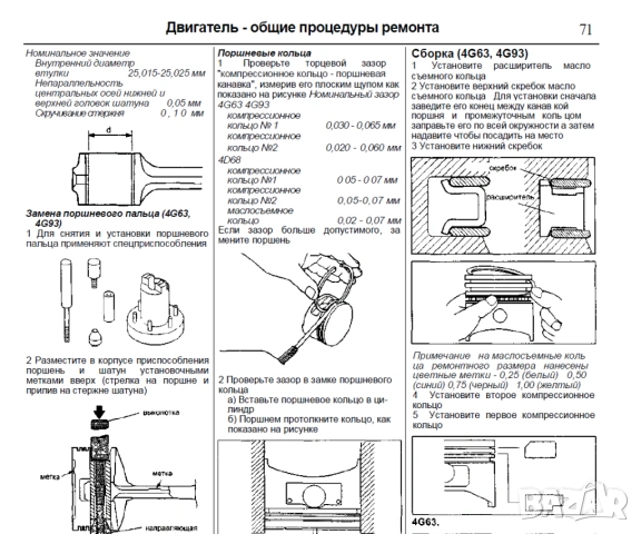 Mitsubishi RVR-Две ръководства за ремонт и техн.обслужване /на CD/, снимка 18 - Специализирана литература - 54245783