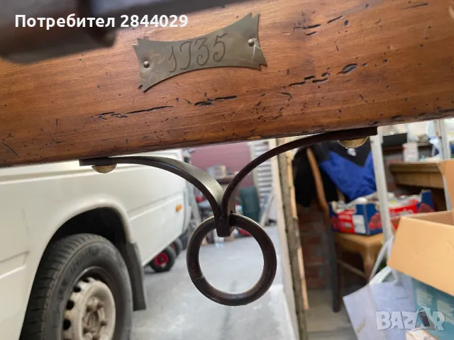 продавам старинен полилей от 1935г, снимка 10 - Антикварни и старинни предмети - 50320150