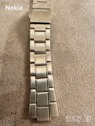 Чисто нова оригинална стоманена верижка Seiko – 22 мм (Пълен комплект), снимка 3 - Каишки за часовници - 56009905