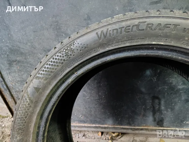 4бр.зимни гуми KUMHO 275/45/21 110V DOT 2718, снимка 5 - Гуми и джанти - 49262091