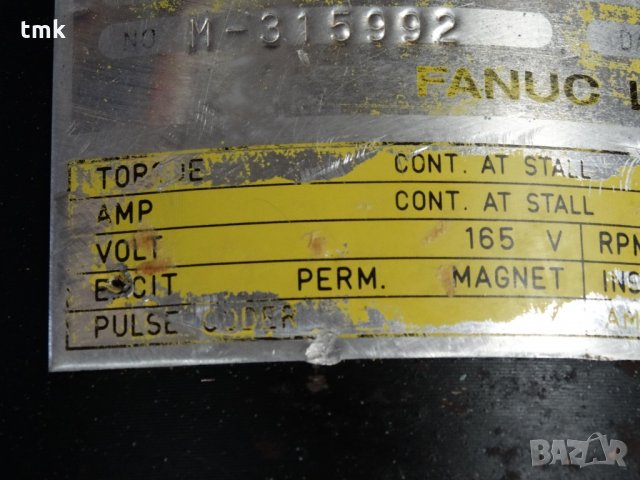 Серво мотор FANUC 10M, снимка 6 - Резервни части за машини - 29835171