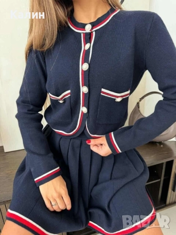 Дамски комплекти плетиво Chanel - два цвята - 79 лв., снимка 2 - Комплекти - 52224853