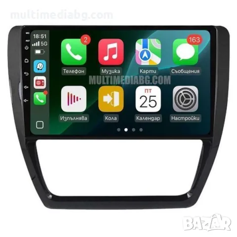 Volkswagen Jetta 6 2011 - 2018 Мултимедия Навигация Android