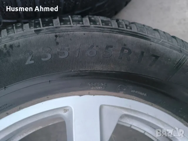 Алуминиеви джанти със зимни гуми Ауди , снимка 2 - Гуми и джанти - 56316813