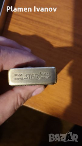 Продавам Американска бензинова оригинална чисто нова ZIPPO запалка STAR GLOBAL 1988, снимка 5 - Запалки - 31854122