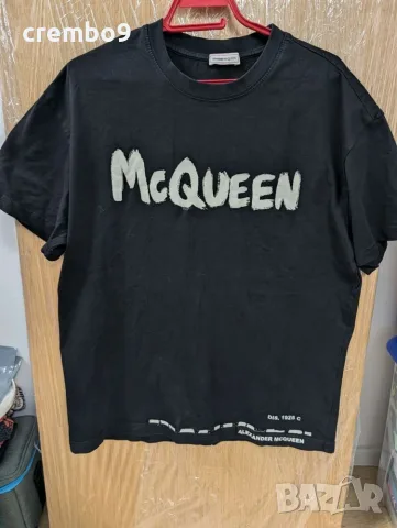 Alexander McQueen тениска, черна, XL