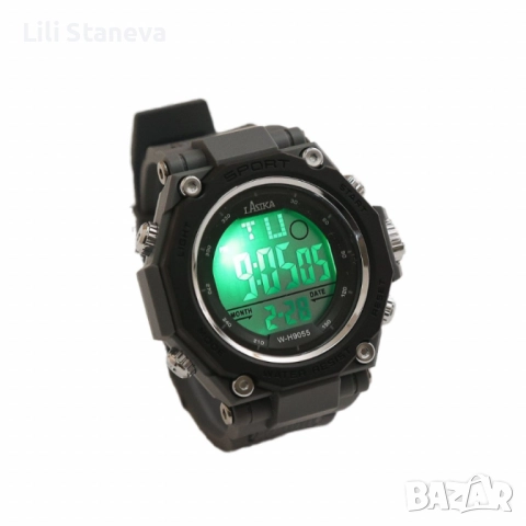 Спортен дигитален мъжки часовник. , снимка 6 - Мъжки - 51467492