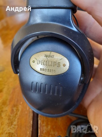 Стари слушалки Philips SBC 3370, снимка 4 - Други ценни предмети - 40099695
