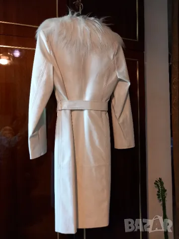 Дамско еко кожено палто, снимка 3 - Якета - 47891233