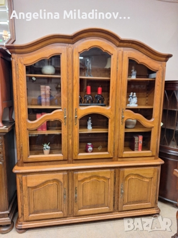 Винтидж трапезен бюфет дъб масив 