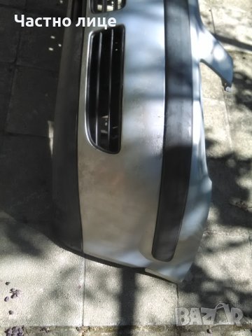 предна броня Фолксваген Бора с решетки и нож очиларка светло сива, снимка 3 - Части - 37255727