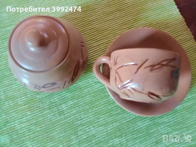 Кален ретро сервиз за кафе, 1986г., снимка 6 - Сервизи - 51434340