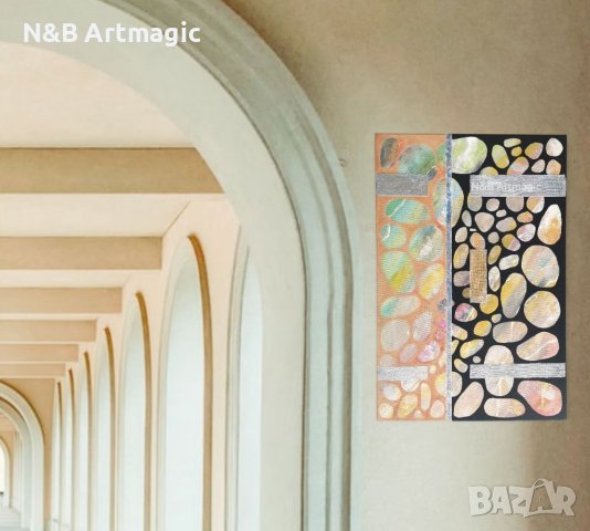 Абстрактна Картина , снимка 2 - Картини - 42130687