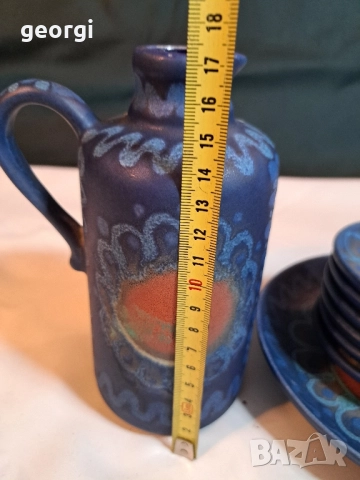 комплект немска керамика ръчна изработка 29/1, снимка 10 - Антикварни и старинни предмети - 52027517