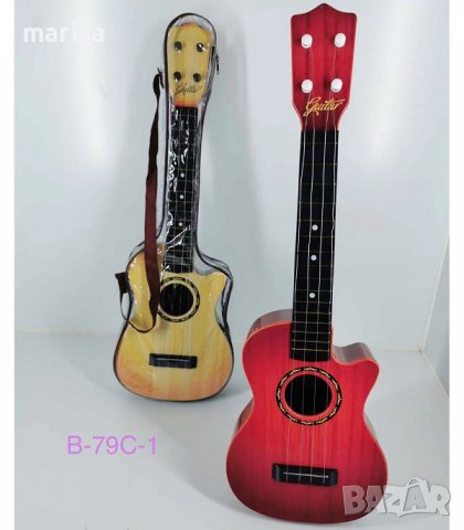 Класическа китара със струни, 2 цвята, в калъф Код: 06959/7668, снимка 1 - Музикални играчки - 38155034