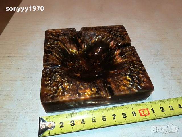 КЕХЛИБАРЕН ПЕПЕЛНИК 1101231027, снимка 11 - Антикварни и старинни предмети - 39263426