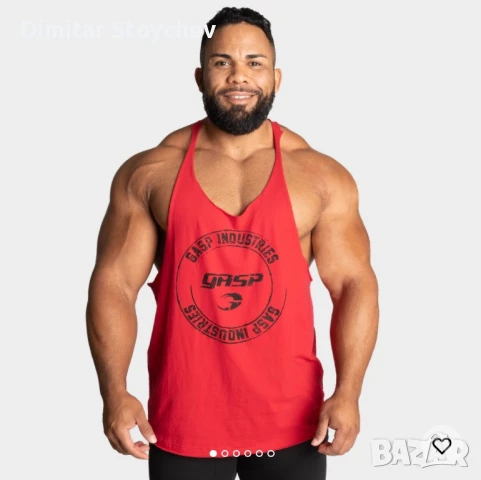 Gasp - Stringer- Фитнес потник