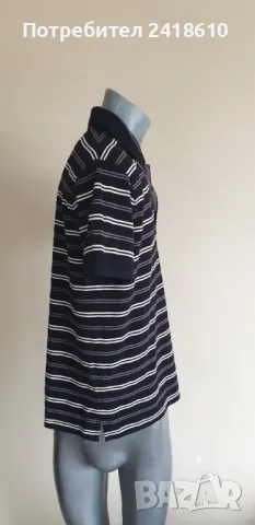 Hugo Boss Pique Cotton Stretch Mens Size 50 / L НОВО!  ОРИГИНАЛНА Тениска!, снимка 5 - Тениски - 49905276