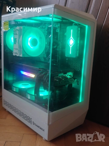 Геймърски компютър Ryzen 5 7500f, AMD Radeon 6800xt,32gb ddr5,1tb nvme, снимка 5 - Геймърски - 53140981