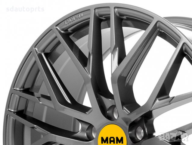 18" Джанти MAM RS4 Ауди 5X112 Audi A4 B8 B9 A5 A6 C7 C8 A7 A8 D4 D5, снимка 3 - Гуми и джанти - 30828414