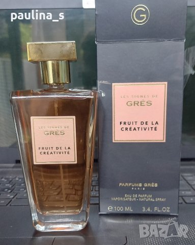 Френски унисекс парфюм "Fruits de la creative" by Gres 100ml EDP , снимка 2 - Унисекс парфюми - 42730842