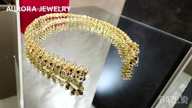 CARTIER Clash de Cartier Gold Flexible Small Model Дамско Колие, снимка 6 - Колиета, медальони, синджири - 56125469