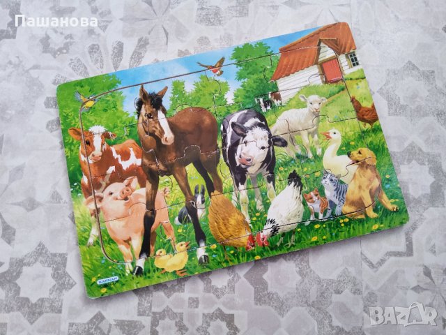 Дървен пъзел /Фермата