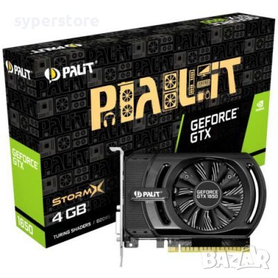 Видео карта Palit nVidia GTX1650 StormX 4GB GDDR5 SS30605