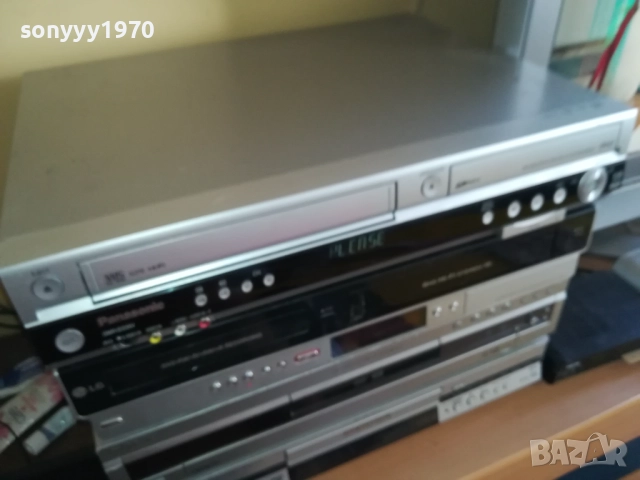 PANASONIC VIDEO//DVD RECORDER-ВНОС SWISS 1909251843, снимка 5 - Плейъри, домашно кино, прожектори - 51771736