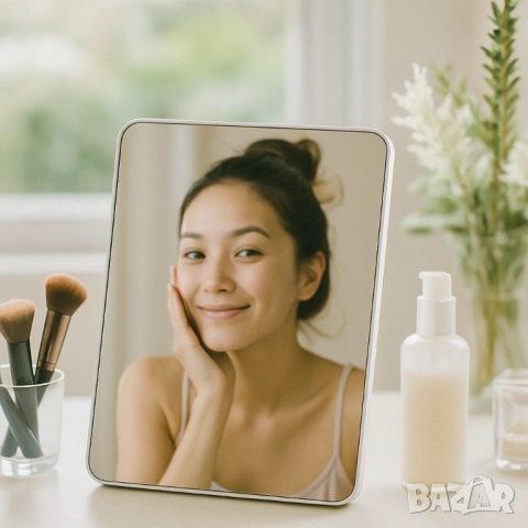 Компактно настолно огледало за перфектна визия навсякъде, снимка 6 - Други - 51948651