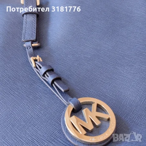 Дамска чанта от естествена кожа на Mishel Kors., снимка 4 - Чанти - 53915172