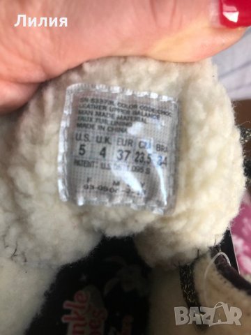Чисто нови кецове с каракул Тwinkle toes на "Skechers", EUR 37, 23,5cm, снимка 8 - Детски боти и ботуши - 34263987