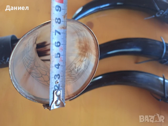 Викингски рог за пиене XXXXL с кожен кобур, снимка 9 - Декорация за дома - 50842793