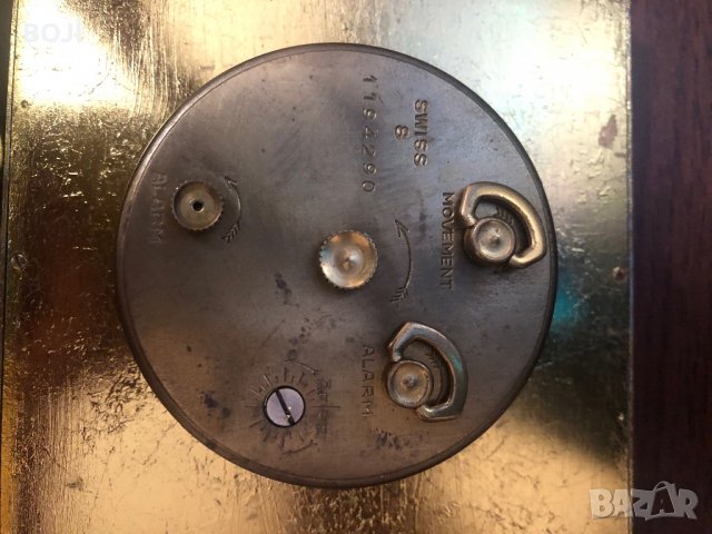 Швейцарски ретро часовник ImHof, снимка 6 - Антикварни и старинни предмети - 39258521