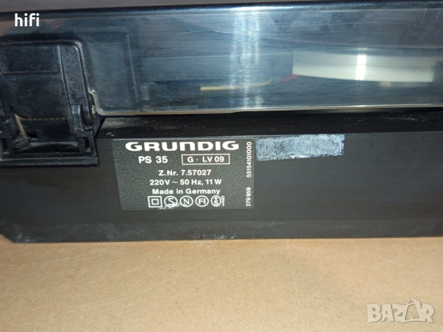 Автоматичен грамофон Grundig PS-35, снимка 4 - Грамофони - 54269967