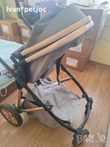 Бебешка количка + седалка за кола за бебе, снимка 1