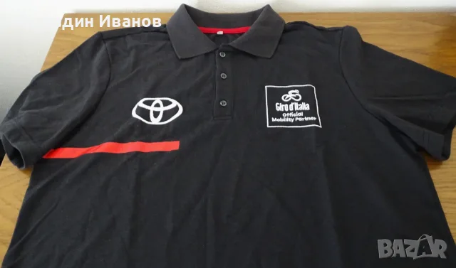 Оригинална Toyota мъжка поло блуза L, снимка 4 - Блузи - 55845201