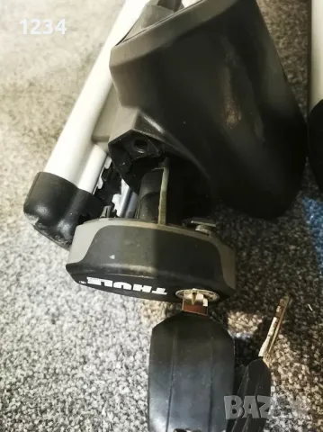 THULE алуминиев багажник напречни греди за монтаж на надлъжни рейки 135cm, снимка 5 - Аксесоари и консумативи - 49733317