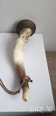 Рог-свирка, снимка 9 - Антикварни и старинни предмети - 53927465